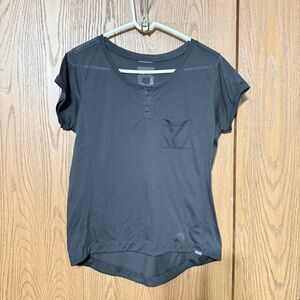 Patagonia Capilene Cool Trail Shirt Black Cycling Hiking